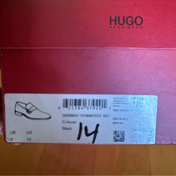 Hugo Boss C-Huver Patent Leather Slip-On Loafers - Picture 5 of 6